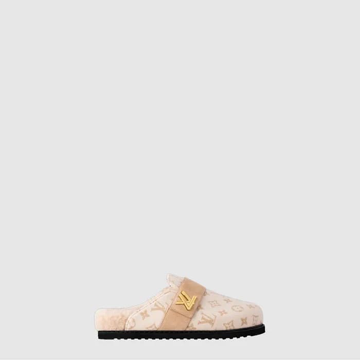루이비통 남성 코지 플랫 컴포트 클로그 - Louis vuitton Mens Cozy Fl… - 1