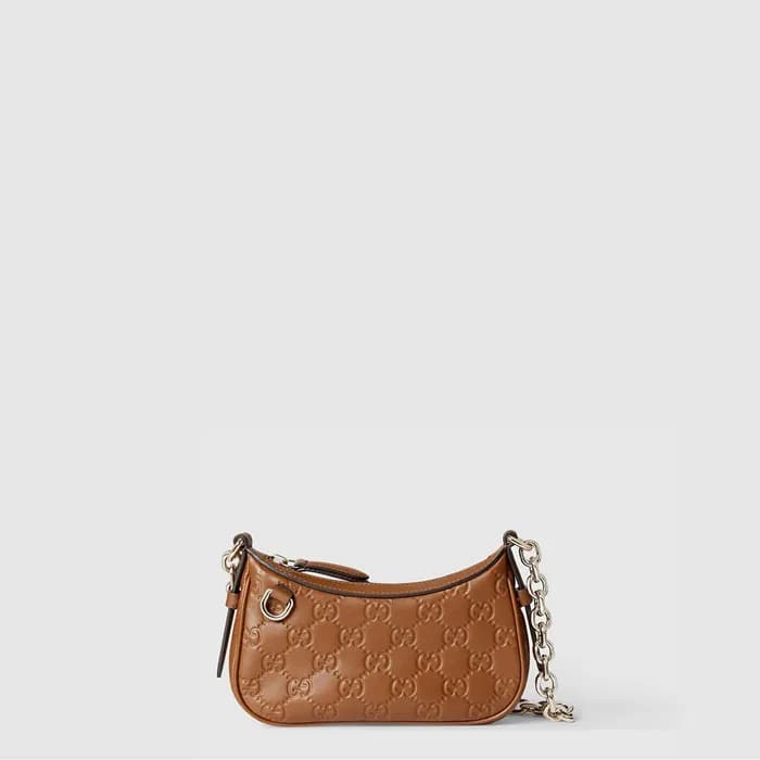 구찌 여성 GG 엠블럼 미니 숄더백 - Gucci Womens GG Emblem Mini … - 1
