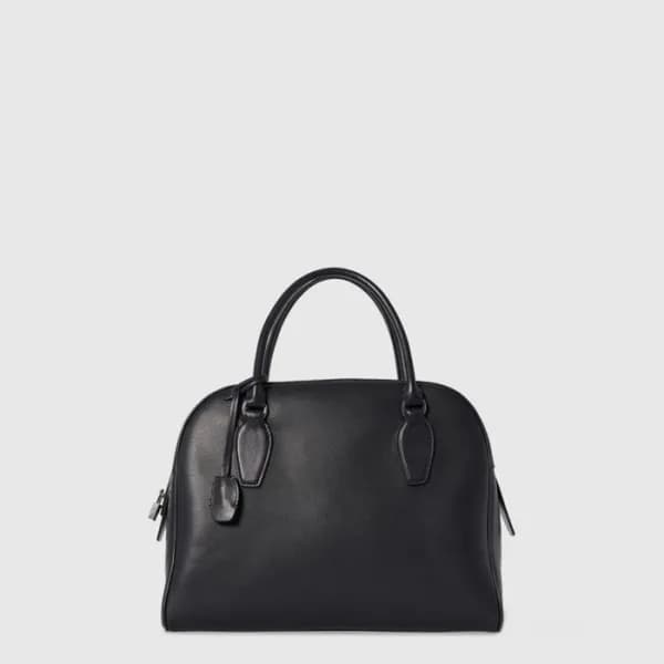더 로우 여성 India 12 가죽 백 - The Row Womens India 12 Le… - 1