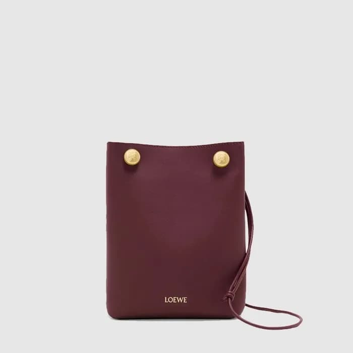 로에베 남/녀 페블 파우치 - Loewe Unisex Pebble Pouch - lob1… - 1