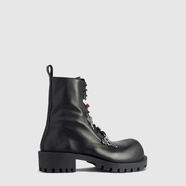 발렌시아가 남성 허머 레이스업 부티 - Balenciaga Mens Hummer Lace-… - 1