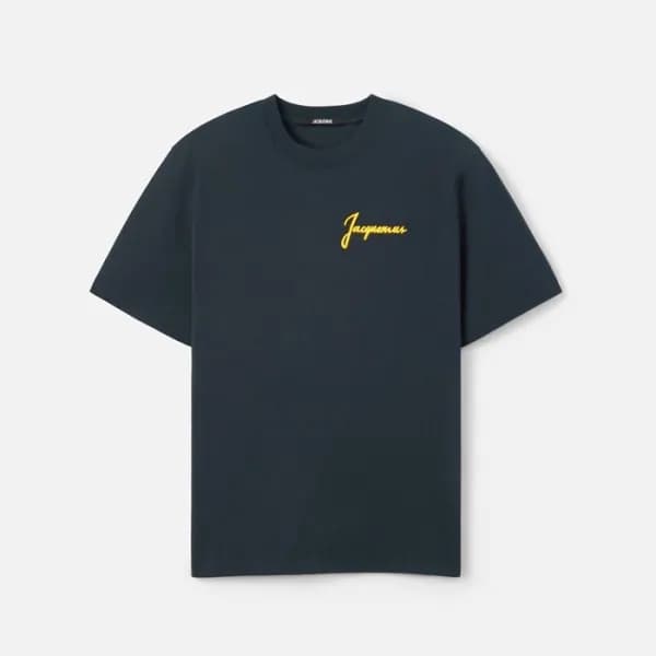 자크뮈스 남성 라운드 반팔티 - Jacquemus Mens Round Tshirt - ja… - 1