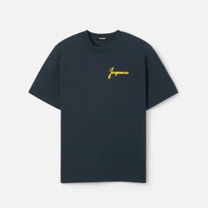 자크뮈스 남성 라운드 반팔티 - Jacquemus Mens Round Tshirt - ja…