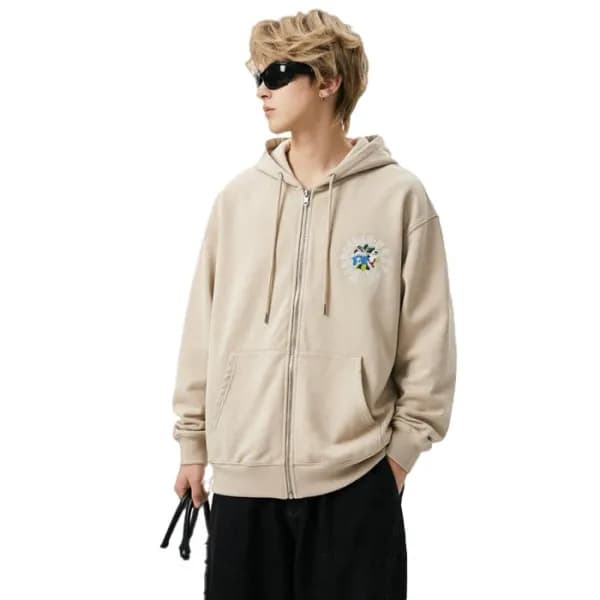 크롬하츠 남성 캐쥬얼 후드티 - Chrom hearts Mens Casual Hooded - chc17011x - 1