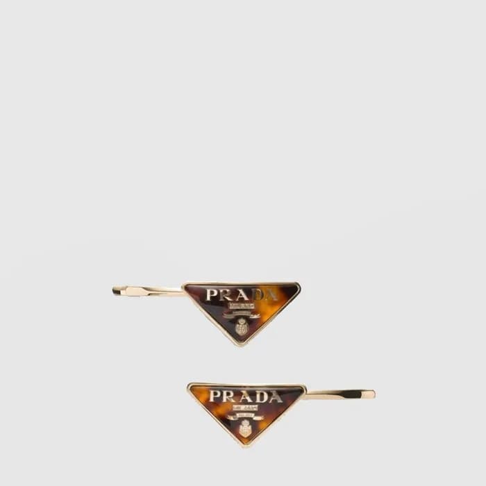 프라다 여성 플렉시글라스 헤어 클립 - Prada Womens Plexiglass Hair Clip - acc10275x - 1