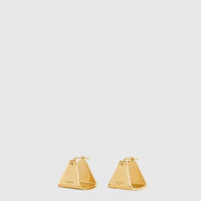 셀린느 여성 골드 이어링 - Celine Womens Gold Earring - acc10534x - 1