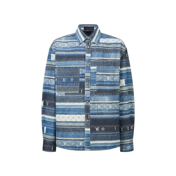 루이비통 남성 트렌디 셔츠 - Louis vuitton Mens Trendy Shirts - lvc17731x - 1