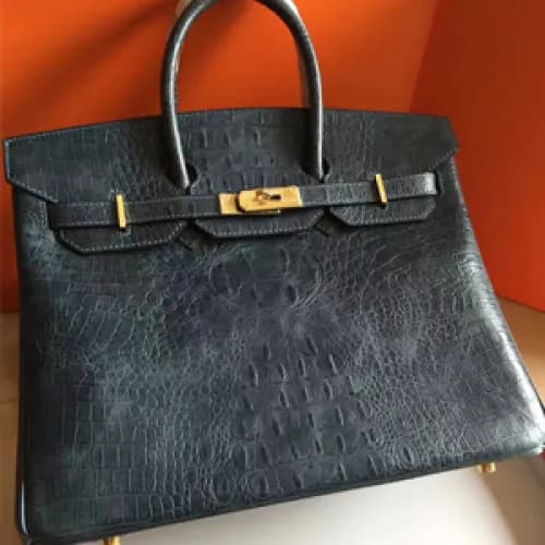 [프랑스가죽]에르메스 Birkin 버킨 악어무늬 가방 HE128, H2 - 1