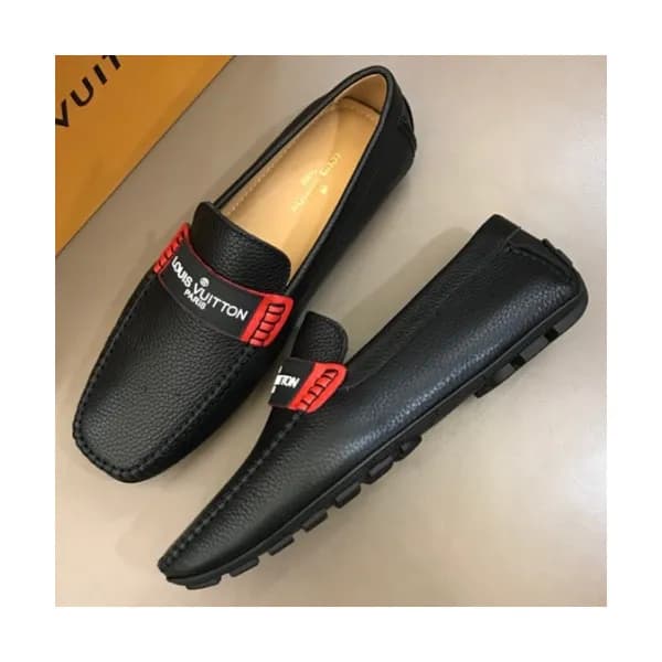 LOUIS VUITTON 2018 MENS LEATHER LOAFER - 루이비통 남성 … - 1