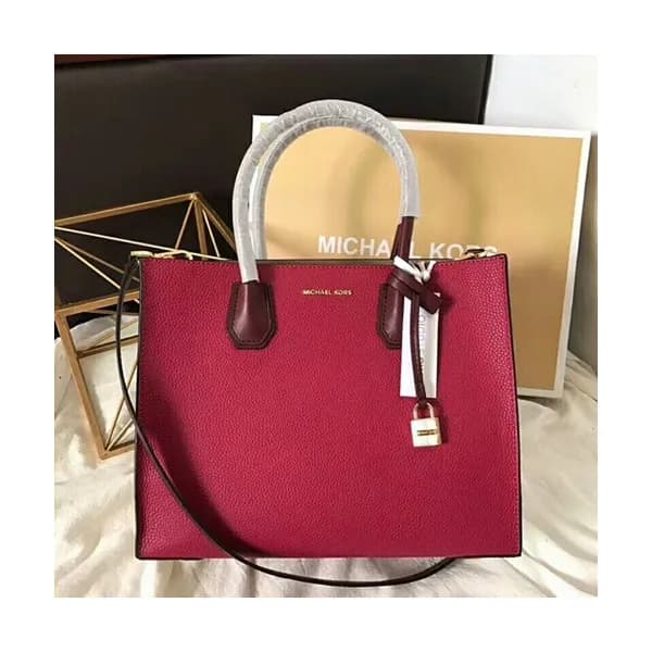 Michael Kors Leather Tote Shoulder Bag, 32CM - 마이클… - 1