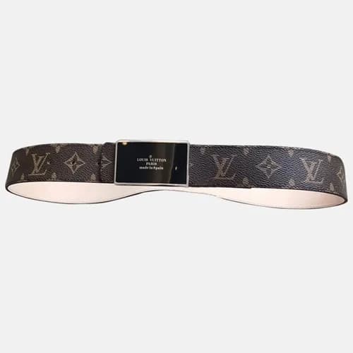 Louis vuitton 2019 Mens Monogram Logo Leather Belt… - 1
