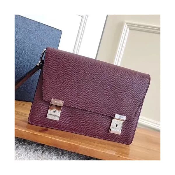 Prada 2018 Saffiano Mens Clutch Bag ,25.5CM - 프라다 … - 1