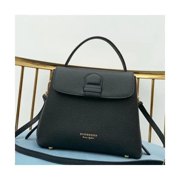 Burberry 2019 Leather Tote Shoulder Bag, 26cm - 버버… - 1