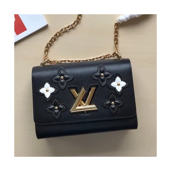 Louis Vuitton 2019 Epi Leather Twist Chain Shouder… - 1