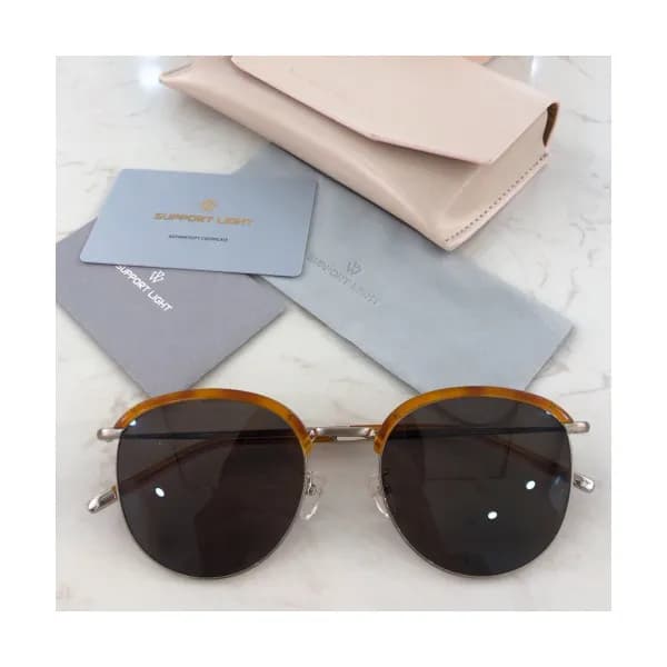 Support light 2019 Womens Trendy Metal Frame Eyewe…