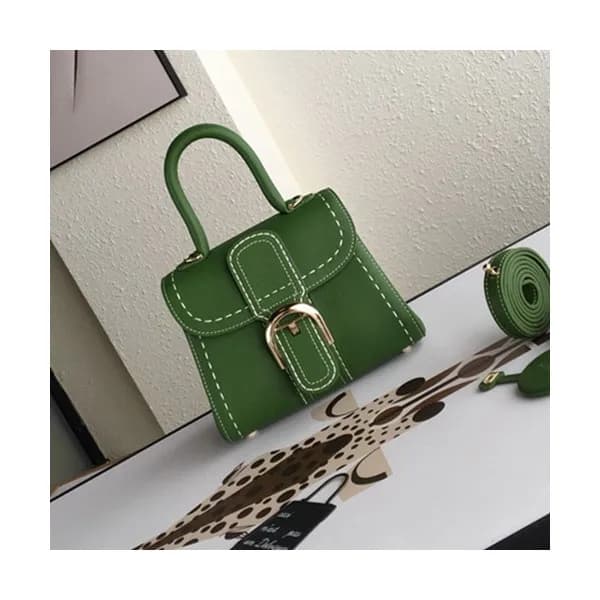 Delvaux 2019 Leather Tote Shoulder Bag,20CM - 델보 2… - 1