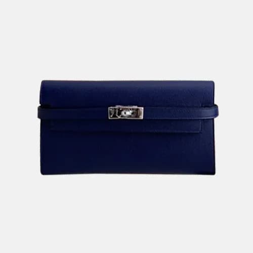 Hermes 2019 Kelly Womens Epsom Leather Wallet - 에… - 1