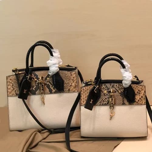Louis Vuitton 2019 City Steamer Tote Shoulder Bag,… - 1