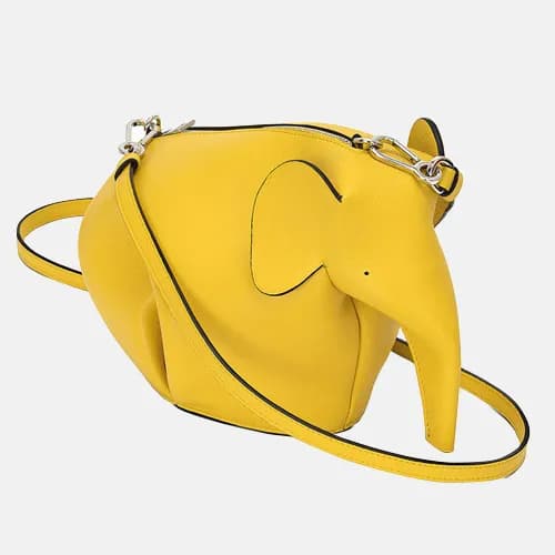 Loewe Elephant Mini Cross Bag,18CM - 로에베 엘리펀트 미니 크… - 1