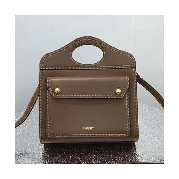 Burberry 2019 Leather Shoulder Bag, 26cm - 버버리 201… - 1