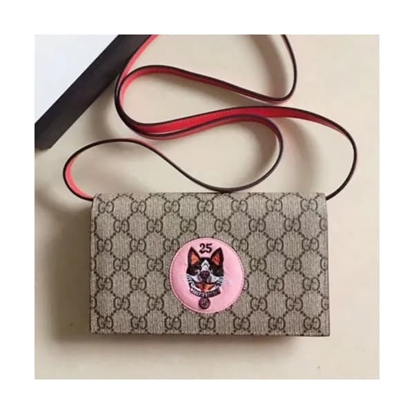 Gucci 2019 Supreme Bosco Patch Shoulder Cross Bag,… - 1