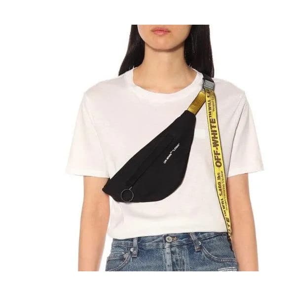 Off White 2019 Canvas Hip Sack Belt Bag,31cm - 오프화… - 1