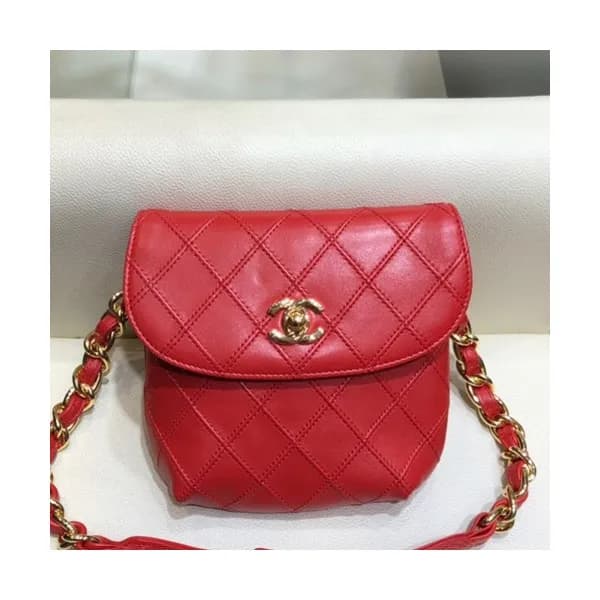 Chanel 2019 Women Leather Belt Bag ,17CM - 샤넬 2019… - 1