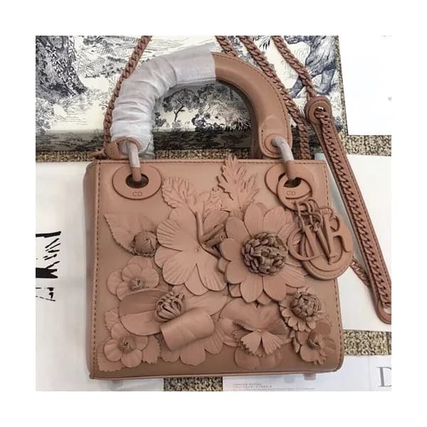 Dior 2019 Lady Dior Mini Tote Shoulder Bag,17CM -… - 1