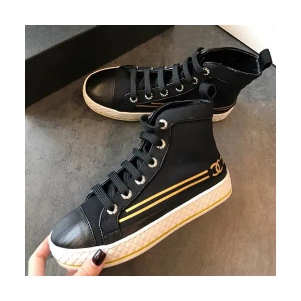 Chanel 2019 Mm / Wm Canvas Sneakers - 샤넬 2019 남여공용… - 1