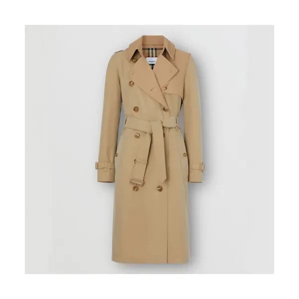 Burberry 2019 Womens Vintage Cotton Trench Coat - … - 1