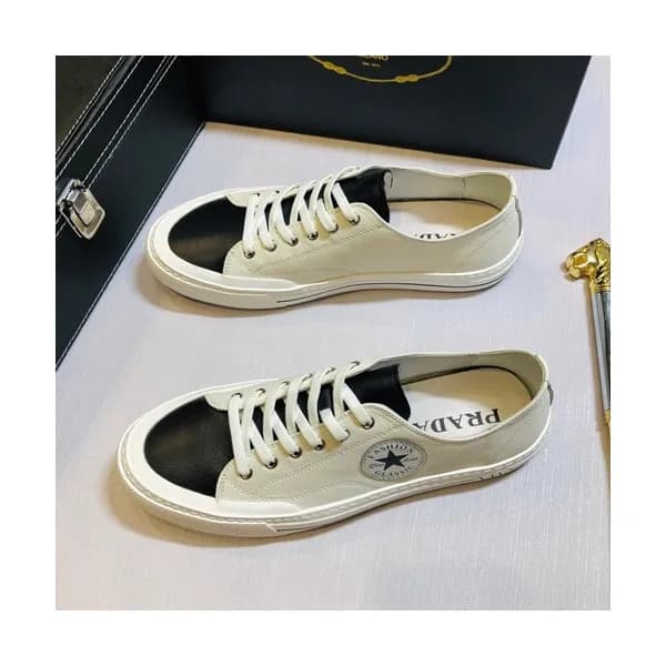 Prada 2019 Mens Leather Sneakers - 프라다 2019 남성용 레더… - 1