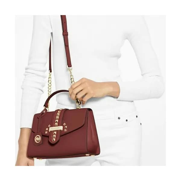 Michael Kors 2019 Leather Shoulder Bag, 22CM - 마이클… - 1
