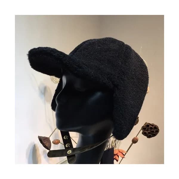 Fendi 2019 Ladies Lambs Wool Cap - 펜디 2019 여성용 램스울… - 1