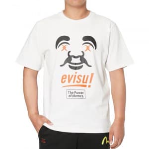 Evisu 2019 Mens Embroidery Evisukuro Cotton Short …