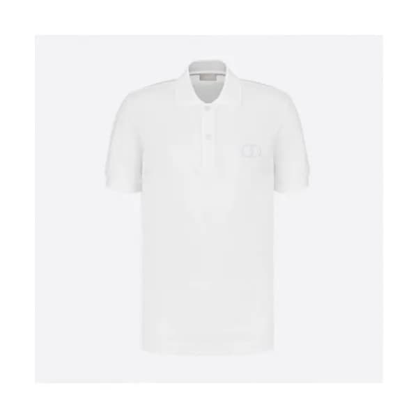 [디올]Dior 2020 Mens Logo Cotton Short Sleeved Polo … - 1