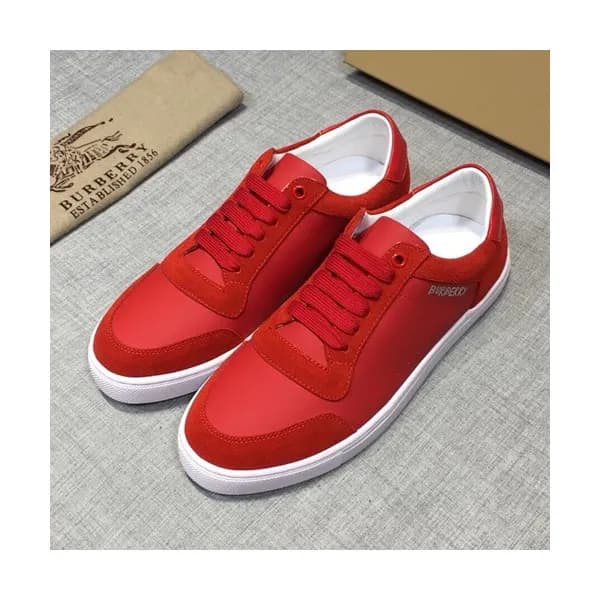 Burberry 2020 Mens Leather Sneakers - 버버리 2020 남성용… - 1