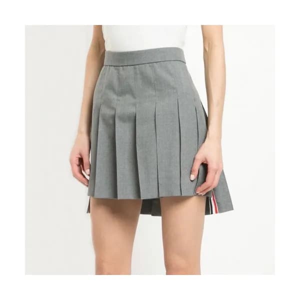 [톰브라운]Thom Browne 2020 Womens Classic Cotton Skirt… - 1