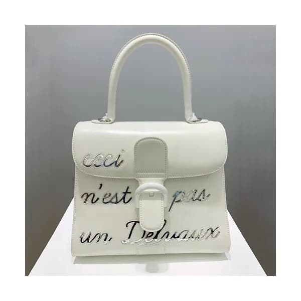 Delvaux 2020 Brillant Leather Tote Shoulder Bag,28… - 1