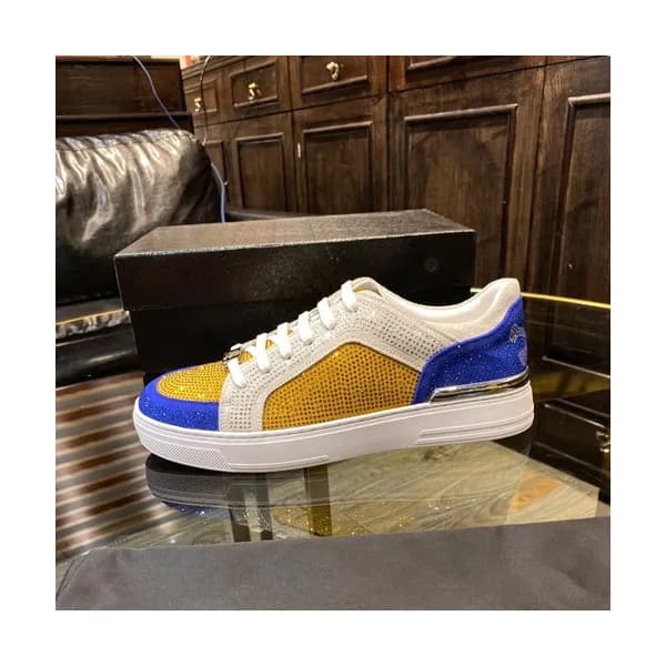 Philipp Plein 2020 Mens Suede & Cubic Sneakers - 필… - 1