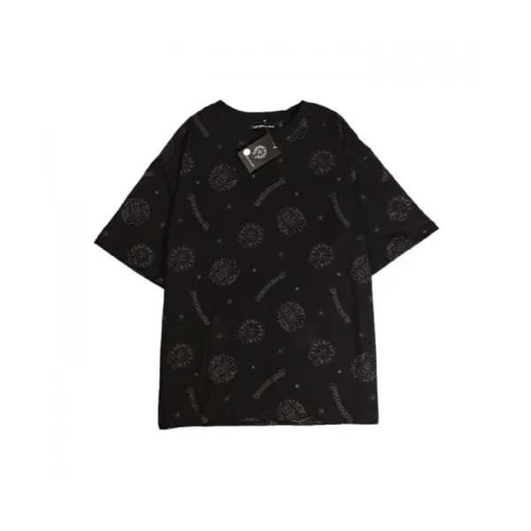 [크롬하츠]Chrome hearts 2020 Mens Logo Casual Short Sl… - 1