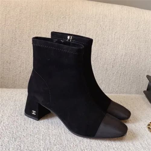 Chanel 2020 Women's Leater Ankle Boots - 샤넬 20… - 1
