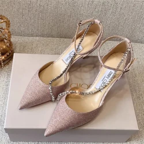Jimmy Choo 2020 Leather Middle Heel shoes - 지미츄 20… - 1