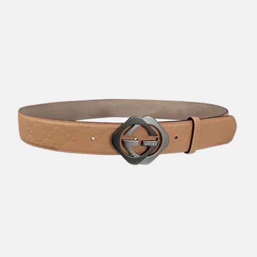 Gucci 2020 Men's Leather Belt - 구찌 2020 남성용 레더… - 1