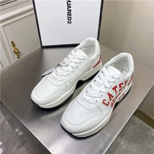 Dsquared 2020 Men's Leather Sneakers - 디스퀘어드 2… - 1