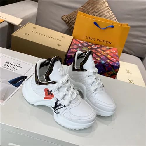 Louis Vuitton 2020 Women's Leather Sneakers - … - 1