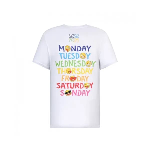 [로에베]Loewe 2021 Mm/Wm Smile Short Sleeved Tshirts … - 1