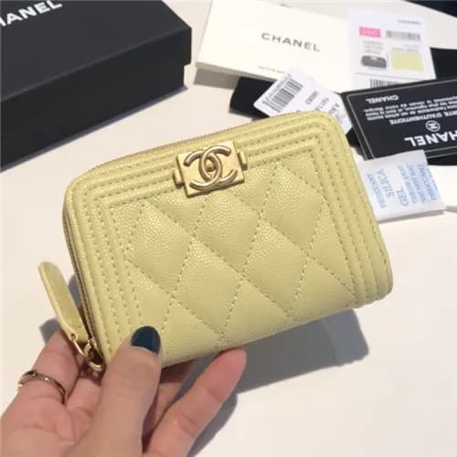 Chanel 2021 Women's Boy Coin purse/Card purse,… - 1