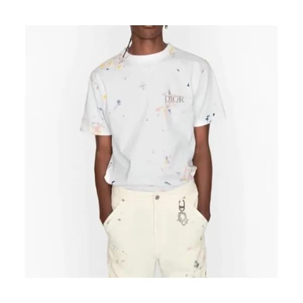 [매장판]Dior 2021 Mm/Wm Casual Crew-neck Short Sleeve… - 1