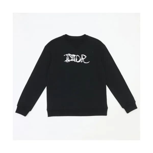 Dior Mens Logo Casual Cotton Tshirts Black - 디올 2… - 1