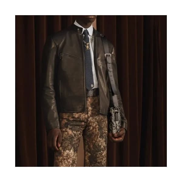 Louis vuitton Mens Logo Leather Jackets - 루이비통 20… - 1